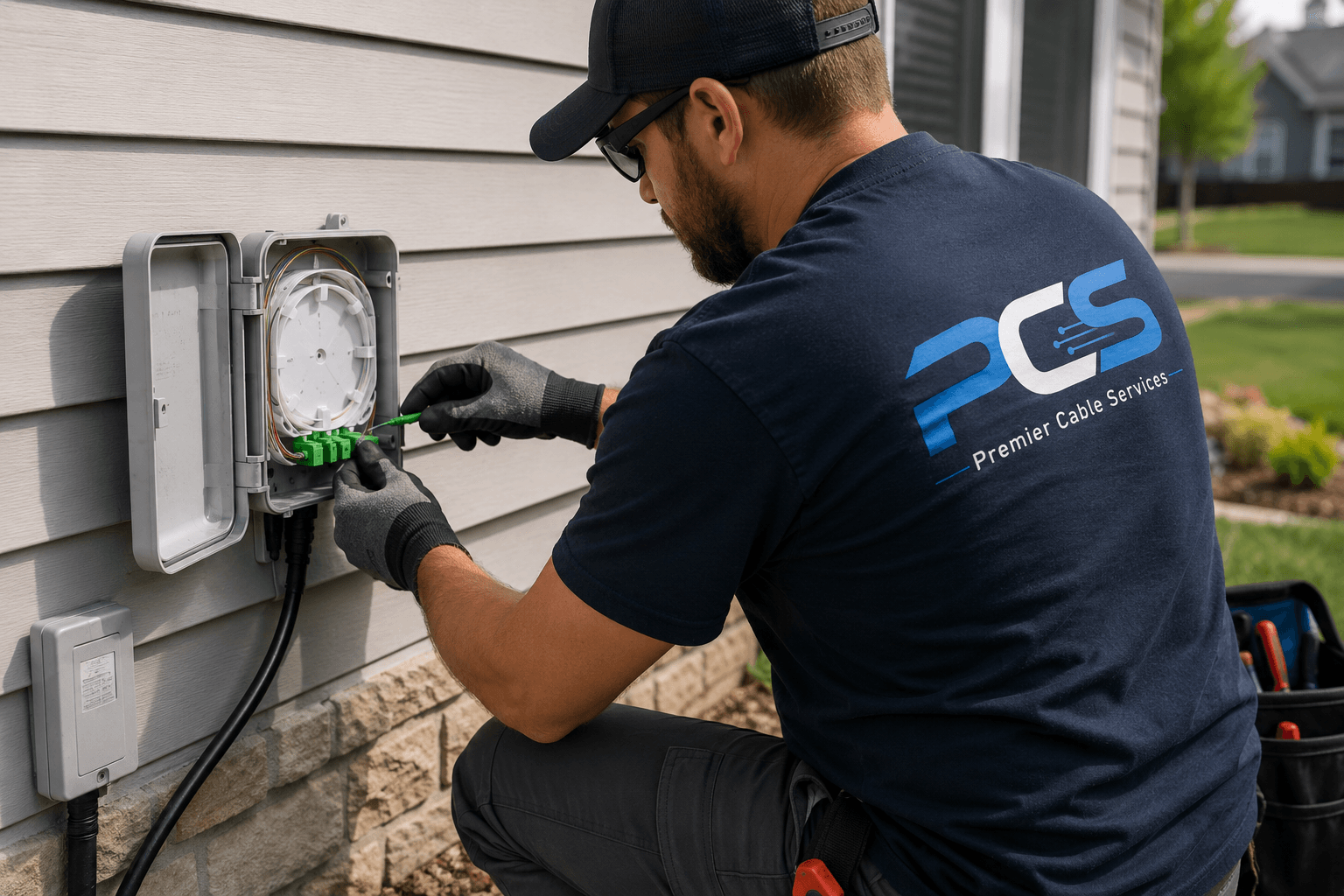 FTTH & Service Drops field work